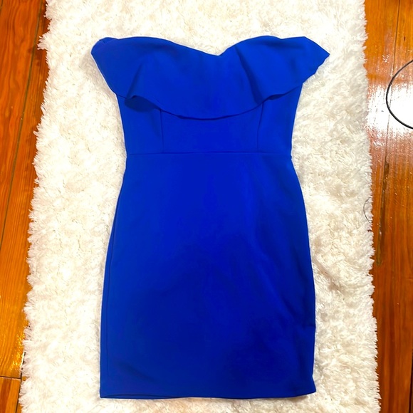 Rue21 Dresses & Skirts - Small blue route 21 strapless dress